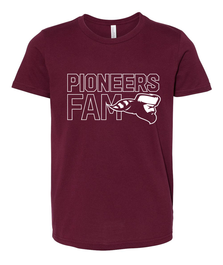 Pioneers Fam Youth Triblend Tee